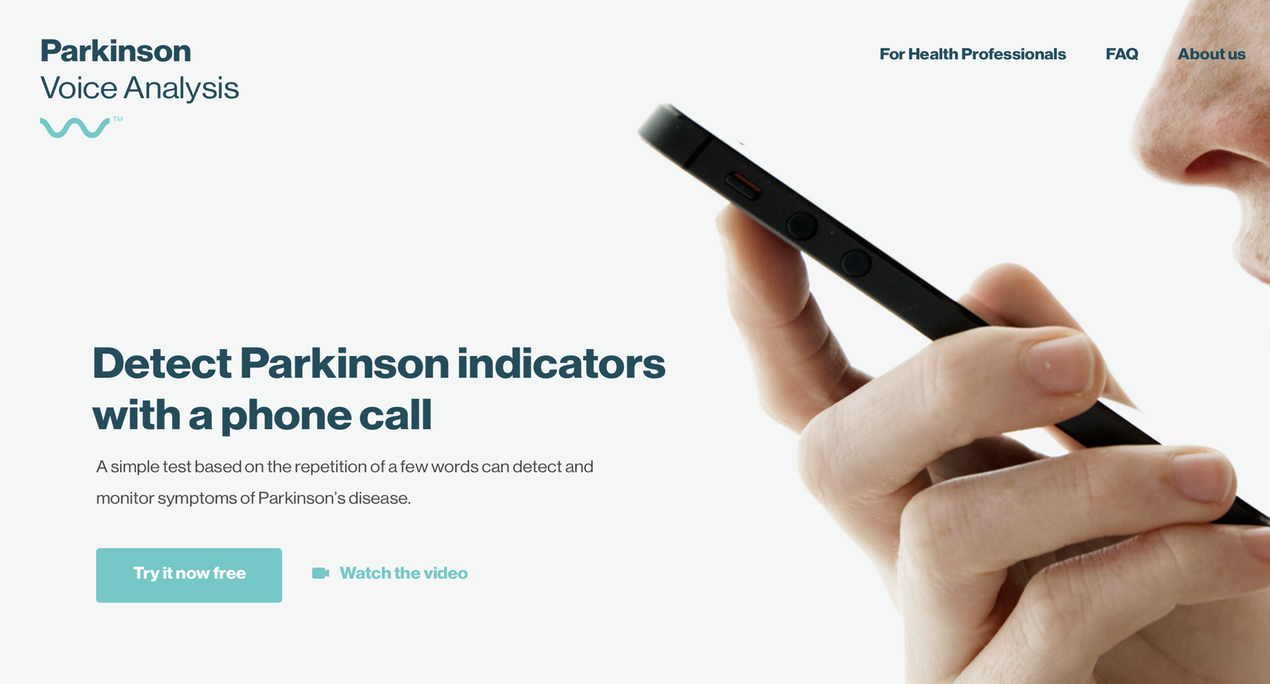 Parkinson voice detection